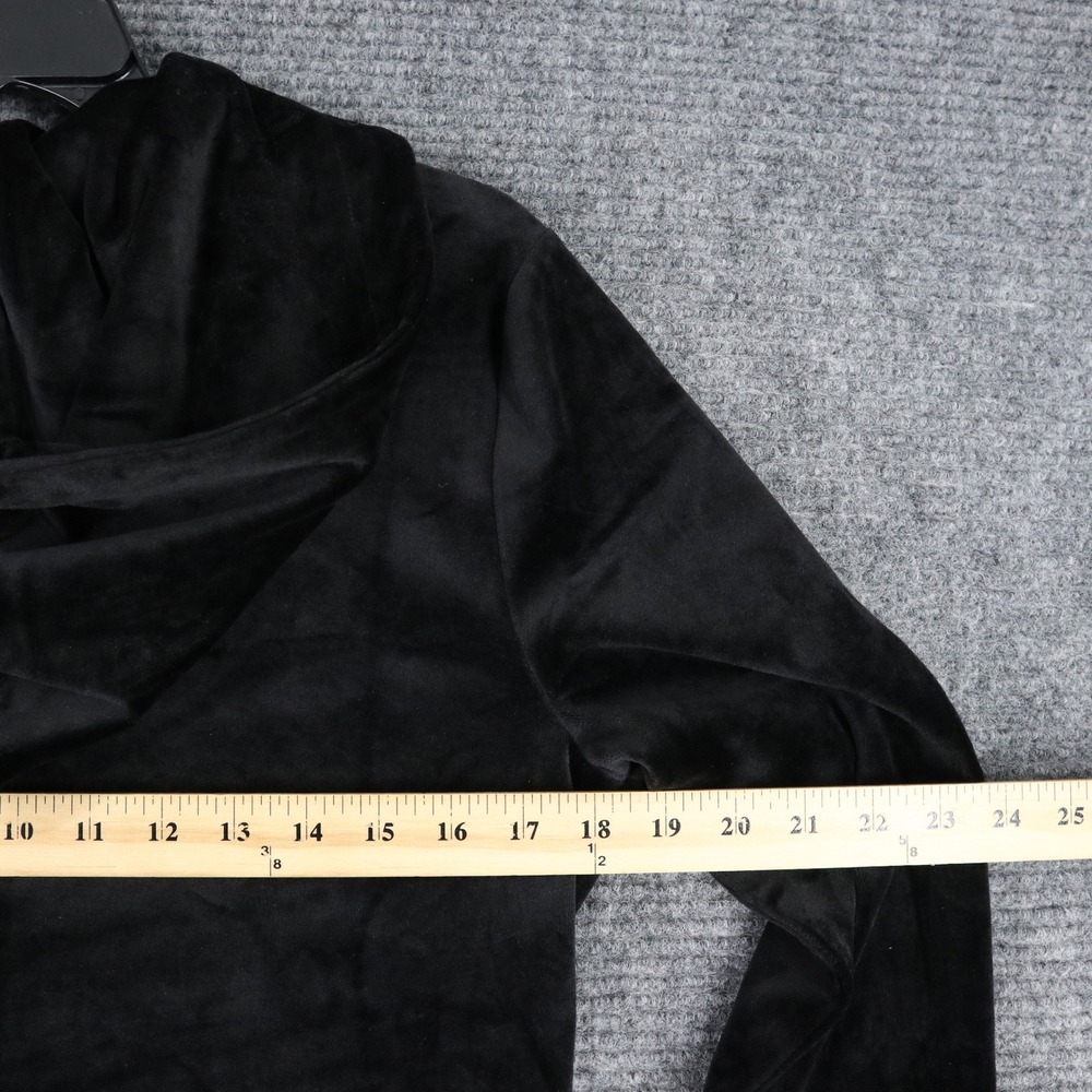 Juicy Couture Velour Zip Up Hoodie Womens M Embroidered Crown Casual Loungewear - Picture 6 of 9
